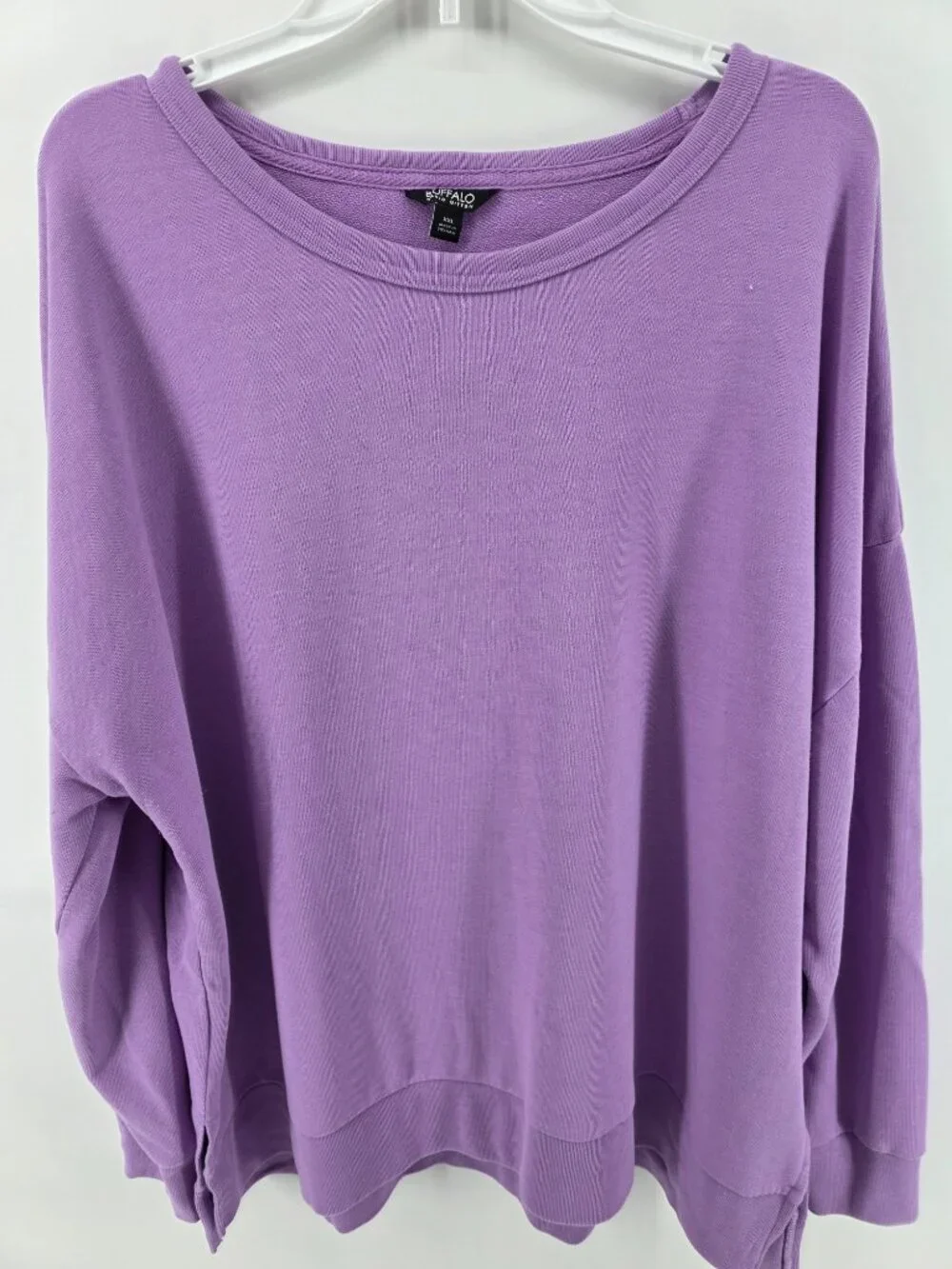 Buffalo David Bitton Lavender Crewneck Pullover Sweatshirt – Size XXL‎